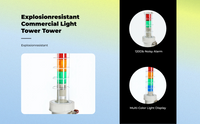 Explosion-proof LED tower, 120dB buzzer