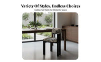 Low-Back Upholstered Chair Comfortable Household Furniture Long-Lasting