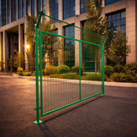 3m Green Wire Mesh Fence, Animal-Proof Netting, Outdoor Livestock Escape Prevention, Coated Mesh Fence