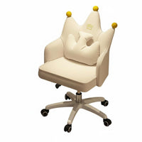 Armless Lowsupport Desk Chair Ergonomic spinerest Office Furniture space-saving Size