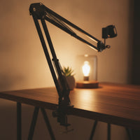 Microphone Mic Stand   Arm with Desk Clamp Articulated Microphone Mic Stand   Arm Heavy-Duty for Streamers, Vocalists, Podcasting