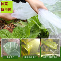 种菜防虫网种菜 农用防虫网农用蔬菜防虫网大棚地种菜专用网 纱网 2.5米宽5米长60目防虫网