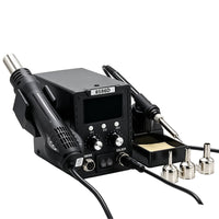 8586D 2-in-1 Hot Air Rework Station with Dual Display