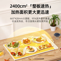 110V伏卷式暖菜板出口美国加拿大北美小家电家用餐桌加热保温菜板