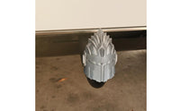 Headgear Hitch Cover Weather-Resistant Medieval Helmet Trailer Cap Quick Release Pin Tow Hitch Cover