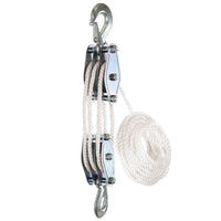 TOYOINTL Rope Pulley Block Mini Manual Hoist