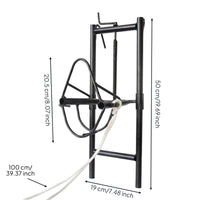 Sheep Head Restraint with Rope Heavy Duty Sheep Restraint Frame for Breeders, Shearing, Inoculation