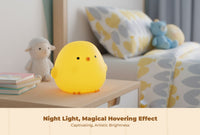 Voice-activated levitating lamp