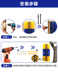 Heavy-Duty Livestock Itch Scratcher for Cattle, Sheep, and Donkeys