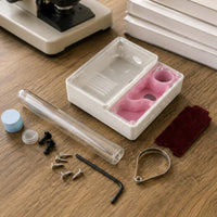 Flat Nest Square Base 3D Printed Nest Clear