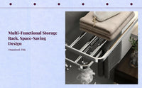 304 stainless steel bathroom rack