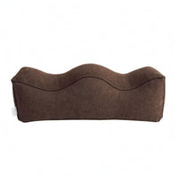 Wavy Leg Pillow Polyester Fill Leg Elevation Pillow Rectangular Body for Resting