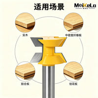 Woodworking Milling Cutter 120 Degree Tenon Joiner Slotting Cutter