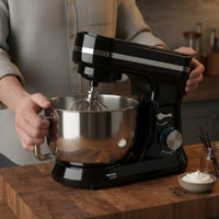 Batter Mixer Powerful Motor Electric Stand Mixer Low Noise for Home Chefs, Culinary Professionals