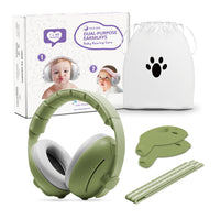 Baby Noise Cancelling Ear Muffs, Kids Hearing Protection Headphones for Sleep and Noise Reduction