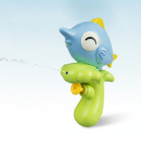 Molded Aquatic Creature-Shaped Water Blaster Compact Aquatic Creature Water Easy-to-Use Toy Large Tank for Toddlers, Beach
