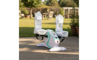 Motorized Electric Pedal Exerciser Low-Impact Rehabilitation Pedal Exerciser Compact Mini Exercise Bike Portable for Seniors, Stroke Patients