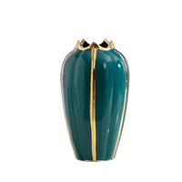 Large Ceramic Pumpkin Vase - European Style Handmade Decor