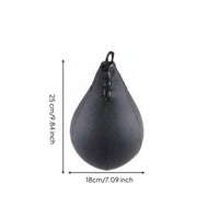 Hanging Speed Ball Set Construction Boxing Speed Bag Pear Shaped Punching Ball for Garage