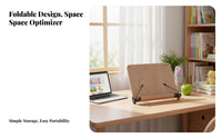 Adjustable literature Easel Foldable Laptop Riser Multi-Functional for Home, Cooks