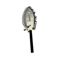 African Percussion Instrument Ergonomic Handheld Percussion Accessory Versatile Rattle for Drummers