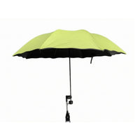 Attachable Beach Umbrella Black Underside Beach Chair Umbrella Universal Fit