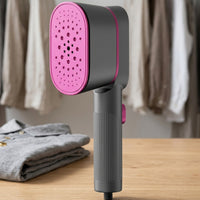 Compact Handheld Garment Steamer Two-in-onePurpose Handheld Clothes Steamer Upright Flat for Travel, Dorm