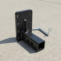 Tow Hitch Bracket with Tow Attachment Point Heavy-Duty Trailer Hitch  Attachment Point Adapter Versatile for Unpaved Terrain