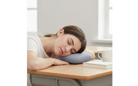 Arm Pressure Relief Desk Sleeping Pillow Ergonomic Design Office Napping Cushion Removable Washable Cover Face down Desk Pillow Slow Rebound for Students, School, Travel