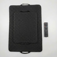 Honeycomb Cat Mat Litter Trapper Mat, Foldable Double Layer Cat Mat, EVA Material Cat Litter Mat for Easy Cleaning in Small Space Scenarios