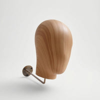 Mannequin Head with Wall Mount Space-Saving Mannequin Head with Hook Multipurpose Hat Stand Wall Mounted for Entryways