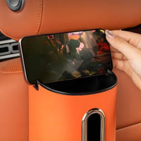 Multifunctional Car Tissue Box Universal Fit Hanging Car Storage Bin