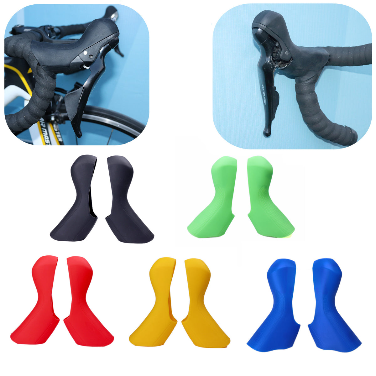 Silicone Protective Grip Cover for SHIMANO Road Shifters 7020 7025 7120