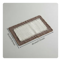 Tassel Tea Tray Mat Handmade Table Decor Heat-Resistant