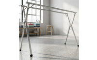 Extendable Clothes Drying Rack Space-Saving Drying Rack with Telescoping Rod Collapsible Long-Lasting for Bedroom
