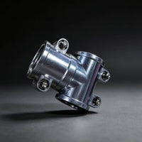 Metal T-Leg Clamp Screw-Fastened Drum Rack T Clamp Silver Drum Rack Tube Clip Stable for Drummers, Technicians, Stage