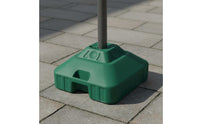 30L Weighted Parasol Base Weather Resistant Water Fillable Umbrella Base Portable Water Filled Umbrella Stand  Garden, Poolside, Backyard
