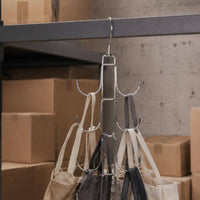 Wall Mounted Garment Hook Wall storageSaving Rotating Hanger Rack Sturdy