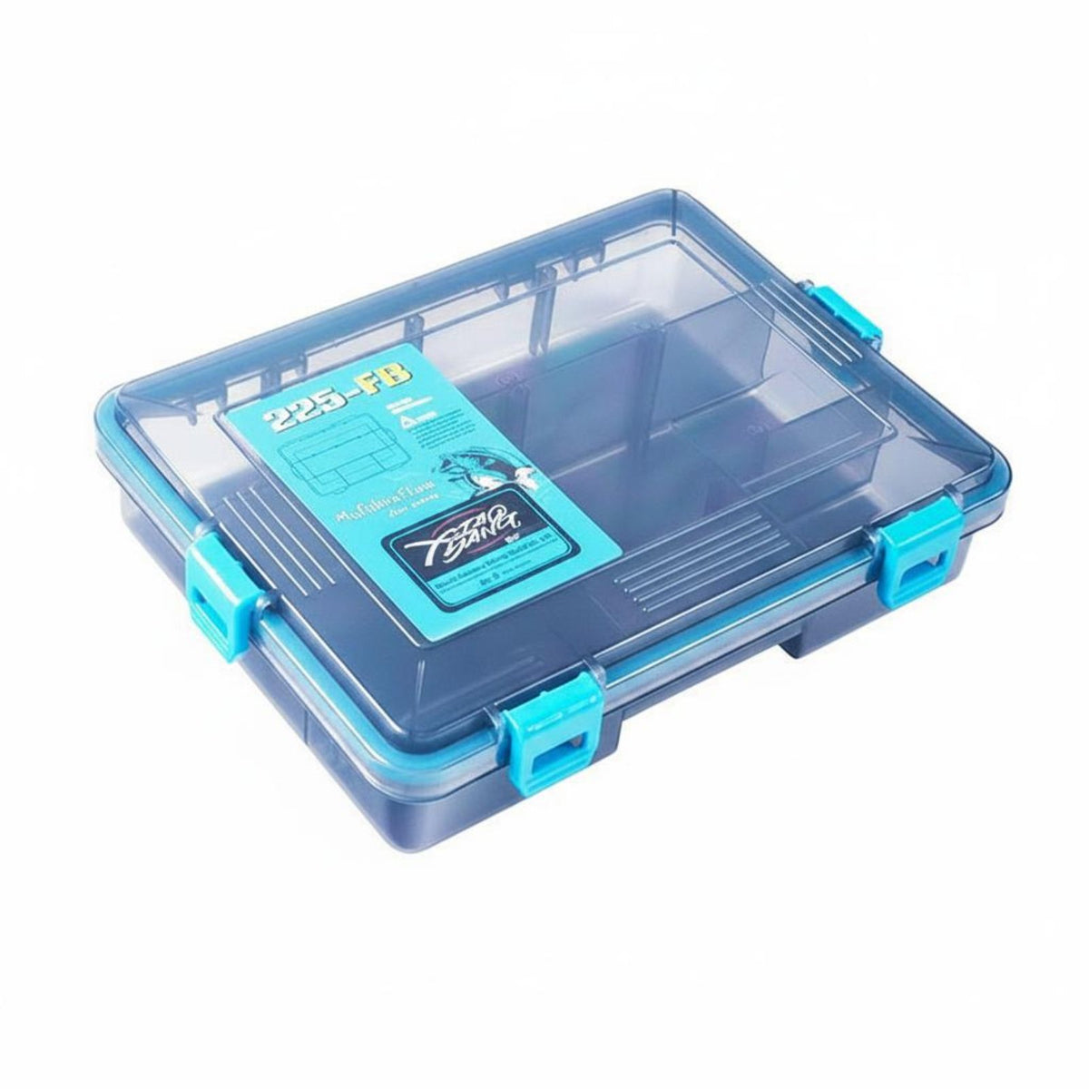 Adjustable Compartments Lure Storage Case Long-Lasting Tackle Box for Anglers