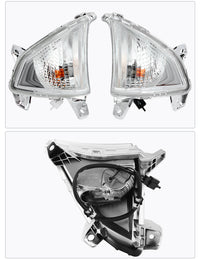 适用豪爵AFR125城市之鹰HJ125T-27前左右转向灯总成转弯灯灯泡