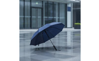 Automatic Open Umbrella with 10 Ribs Water-Repellent Straight-Handle Umbrella Windproof Heavy Duty for Commuters, Travelers, Travel