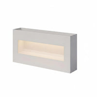 Iron Planter Box, Solar Outdoor Flower Bed, Divider