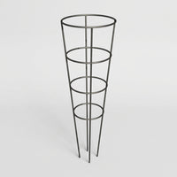 Garden Trellis for Climbing Potted Plants, Heavy Duty Conical Shape Wire Construction, Tall Plant Support Stakes for Sweet Pea, Flower Support