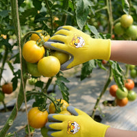 Kids Gardening Gloves with Wildlife Patterns, Rubber Coated Young Child Gardening Gloves, Children's Gardening Gloves For Kids Household Chores