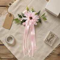 Wedding Car Flower Decoration Artificial Flowers Door Handle Flower Lightweight
