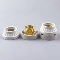 Heat Lamp for Reptile Heat Lamp Use with E27 Lamp Holder, High Temperature Resistant Bulb Holder for E27 Lamp, 20 Pack 600W with Screws, Pet