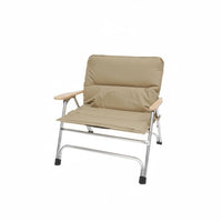 Padded Classic Armchair Heavy-Duty Collapsible Camp Chair Wear-Resistant