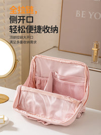 站立式化妆包大容量女多功能分区防水洗漱包旅行户外化妆品可收纳