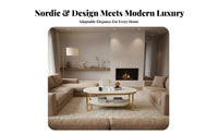 Modern Design Two-Tier Oval Table Luxury Look Household Furniture Space-Saving Display Stand Rounded Edges for Apartment Dwellers, Homeowners, Families, Living Room, Small Areas, Lounge Area