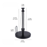 Paper Towel Holder with Damping Arm Standing Paper Towel Holder Space-Saving
